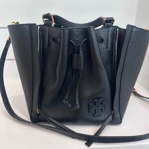 Tory Burch McGraw Drawstring Bucket Bag